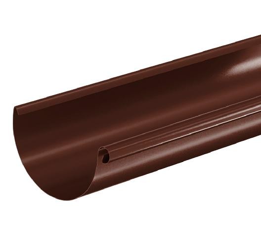 Водосток Aquasistem, система 150/100 - Водосточный желоб 3.00м RAL 8017 Коричневый купить в на Вятских Полянах