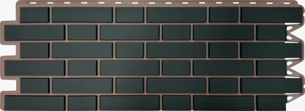 Фасадная панель Альта-Профиль, Кирпич Клинкерный, Графит купить в на Вятских Полянах