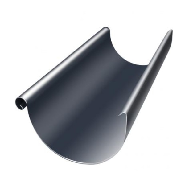Водосток Grand Line 125x90 – Желоб 3м RAL 7024 купить в на Вятских Полянах