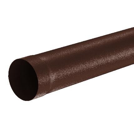 Водосток Aquasistem, Система 150/100 - Труба водосточная 3.00м RAL 8017 Коричневый matt купить в на Вятских Полянах