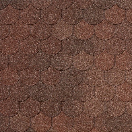 Гибкая черепица Tegola ASSISI terracotta 420 купить в на Вятских Полянах