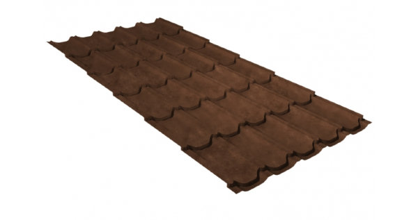 Металлочерепица квинта плюс 0,45 Safari Twincolor Brown купить в на Вятских Полянах