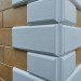Угол Наружный к Фасадным Термопанелям Доломит Дагестанский Камень 400 мм Белый купить в на Вятских Полянах
