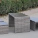 Диван-Трансформер AFINA плетеный из иск. ротанга S330G-W78 Grey купить в на Вятских Полянах