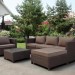 Комплект мебели AFINA плетеной из иск. ротанга YR821A Brown/Beige купить в на Вятских Полянах