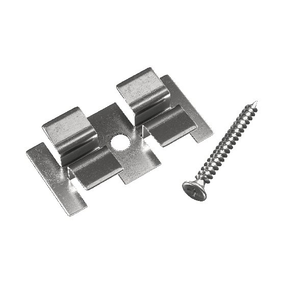 Клипса с саморезом, Grinder шовный монтаж 5 mm купить в на Вятских Полянах