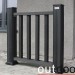 Ограждение из ДПК Outdoor Классик 3D STORM чёрный купить в на Вятских Полянах