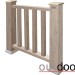 Ограждение из ДПК Outdoor Классик 3D STORM серый микс купить в на Вятских Полянах