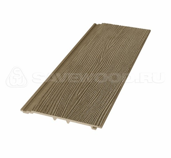 Сайдинг из дпк savewood sw-cedrus радиальный распил тик купить в на Вятских Полянах