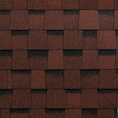 Двухслойная ламинированная черепица Shinglas, серия Фазенда – Красный купить в на Вятских Полянах