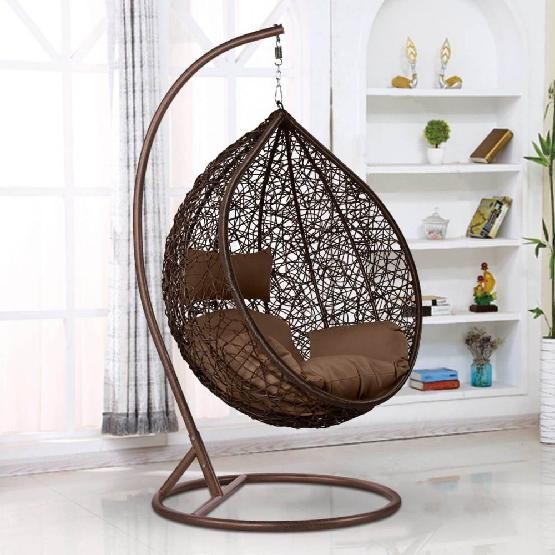 Кресло Подвесное из искусственного ротанга AFM-168A-XL Brown купить в на Вятских Полянах