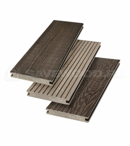 Террасная доска SW Fraxinus (R) полнотелая «SaveWood» Темно-коричневый купить в на Вятских Полянах