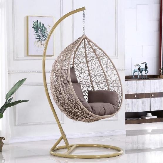 Кресло Подвесное из искусственного ротанга AFM-169A-LB Beige купить в на Вятских Полянах