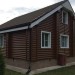 Сайдинг "blockhouse" под бревно, Акриловый Премиум ВН-01, орех тёмный купить в на Вятских Полянах