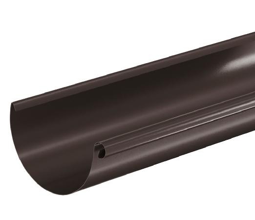 Водосток Aquasistem, система 150/100 - Водосточный желоб 3.00м RR 32 Тёмно Коричневый купить в на Вятских Полянах