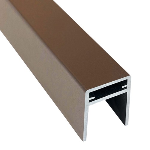 П-профиль Алюминиевый EasyDecking 35x25 Венге купить в на Вятских Полянах