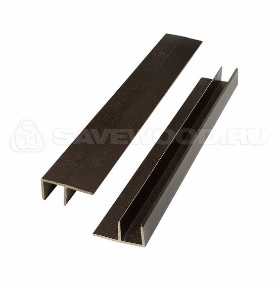 F-профиль ДПК Savewood – Тёмно-коричневый купить в на Вятских Полянах