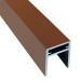 П-профиль Алюминиевый EasyDecking 35x25 Коричневый купить в на Вятских Полянах