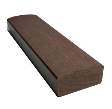 Лавочный брус Ecodecking Некст полнотелый брашированный 70х35 шоколад купить в на Вятских Полянах