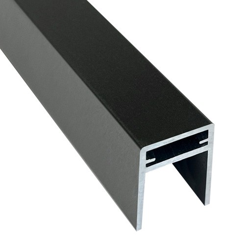 П-профиль Алюминиевый EasyDecking 35x25 Черное дерево купить в на Вятских Полянах