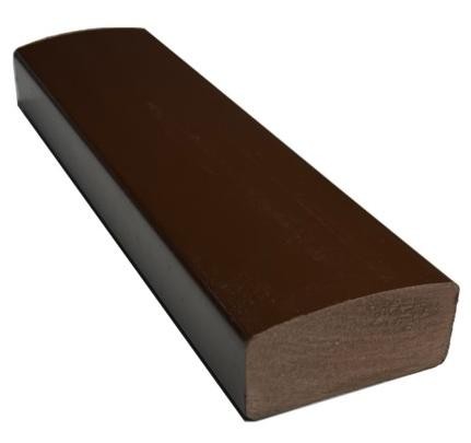 Лавочный брус Ecodecking Некст полнотелый глянцевый 70х35 шоколад купить в на Вятских Полянах